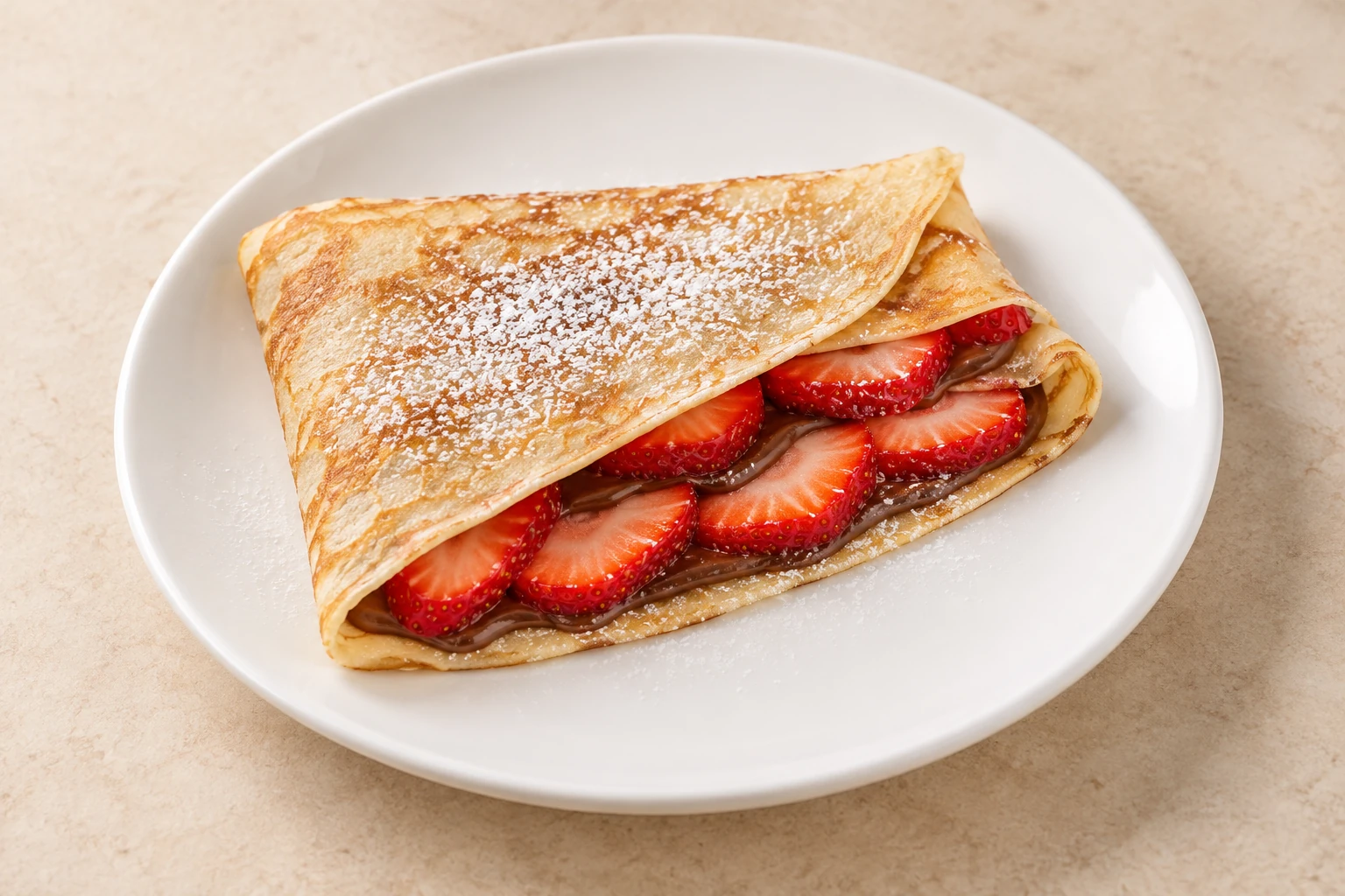 Nutella & strawberry